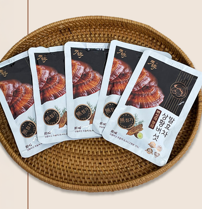 상황버섯 발효차